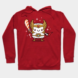 Funny Cute Kawaii 80's Retro Superhero Sushi Hoodie